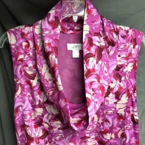 LOFT dress size 8 purple